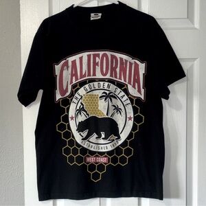 Vintage Black California Graphic T-Shirt